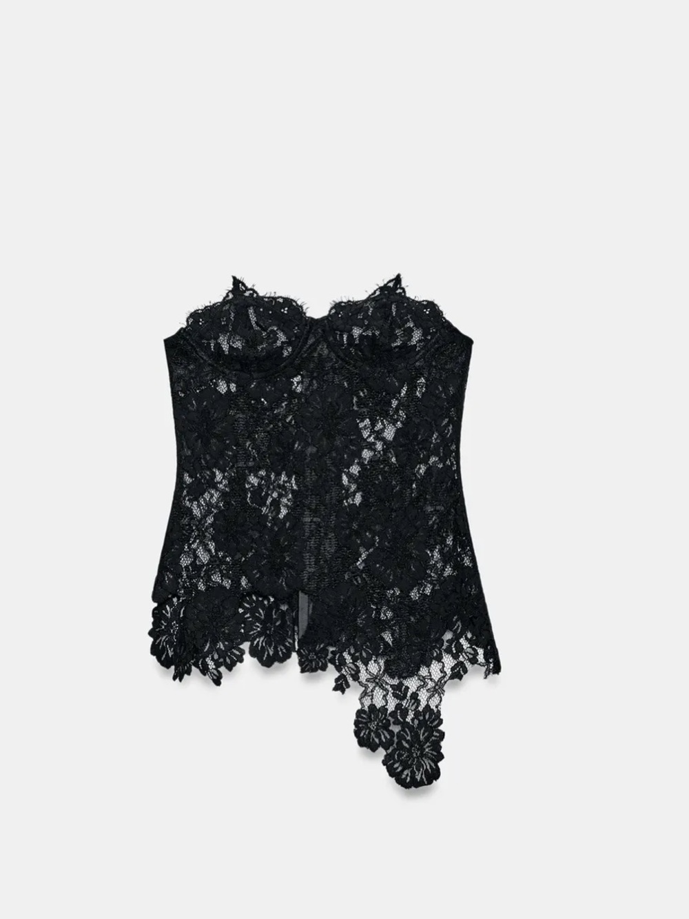 ZARA ZW COLLECTION LACE CORSET - Picture 6 of 8